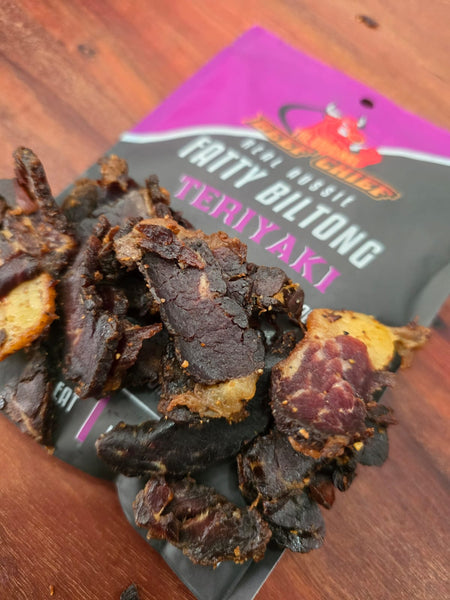 Teriyaki Fatty Biltong